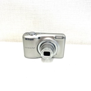 6947★動作OK☆NIKON COOLPIX A10 シルバーF:3.2-6.5 4.6-23mm コンパクトデジタルカメラ デジカメ シルバー 