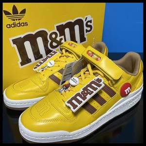 27.0cm ★新品 M&Ms × adidas FORUM LO84 アディダス × エムアンドエムズ フォーラム ロー 84 スニーカー イエロー コラボ GY1179