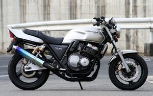 リアライズ マフラー CB400SF　チタン　TypeC