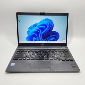 ★すぐに使える★ 富士通 LIFEBOOK U938/S [Core i5 8350U 8GB 256GB 13.3インチ Windows11 Pro] 中古 ノートパソコン (2184)