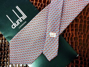 ♪今週の特売980円～♪0334♪状態並品【dunhill】ダンヒル【飛行機 柄】ネクタイ♪