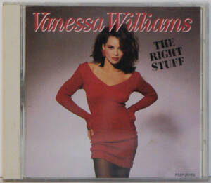 CD ● VANESSA WILLIAMS / THE RIGHT STUFF ●P32P 20189 ヴァネッサ・ウィリアムズ ライト・スタッフ 国内盤 Y759