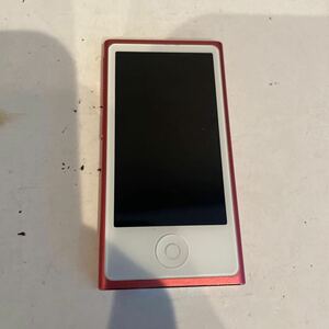 アップル Apple iPod nano レッド A1446 動作未確認