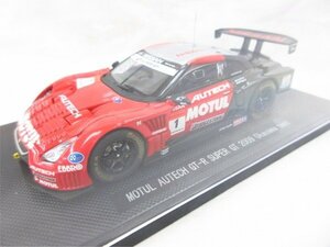 ◆◆EBBRO 1/43 MOTUL AUTECH GT-R Low down force Fuji test BRIDGESTONE #22(レッド×シルバー×ブラック)◆USED品 Ｍ4891