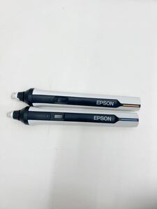 ◆11032) 【通電確認済】EPSON プロジェクター用 電子ペン ELPPN05 【中古】　2個セット