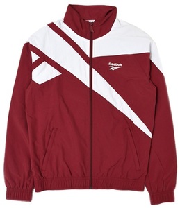 リーボック クラシック LF ベクター トラックトップ Ｍサイズ 定価10249円 バーガンディ Reebok CLASSIC LF VECTOR TRACKTOP ジャケット