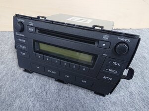 ★中古品★トヨタ プリウス ZVW30/ZVW35 純正 CDプレーヤー オーディオ 86120-47360 CQ-JS0900AJ【他商品と同梱歓迎】