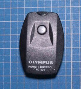 [is 230]オリンパス　カメラ リモコン RC-200 OLYMPUS REMOTE CONTROL 作動OK レリーズ　ミュー　μ用　