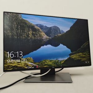 @SK189 売切り品 動作確認済み U2417H/23.8インチ IPSパネル/HDMI/DP/MiniDP/DP MST外部出力/USB3.0/VESA規格/ピボット機能/昇降機能