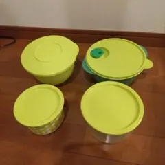 Tupperware 食品保存容器 4個セット