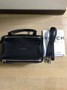 GIVENCHY ジバンシイ ジバンシー PANDORA SMALL BAG パンドラ ショルダーバック ブラック 美品