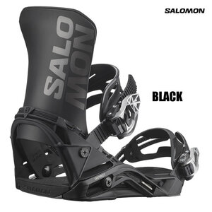 新品未使用 24-25 SALOMON BINDING DISTRICT BLACK S 安心保証 即日発送 土日祝発送OK