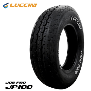 送料無料 ルッチーニ VAN用タイヤ LUCCINI JOBPRO JP100 ジョブプロ ジェイピーヒャク 195R15C 107/105P WL 【1本単品 新品】