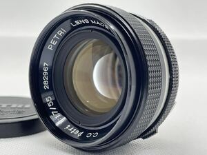 【C 難有品】PETRI c.c petri EE Auto 55mm f1.7 ペトリマウント 単焦点レンズ