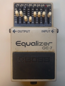 BOSS　Equalizer　GE-7　7バンドイコライザー