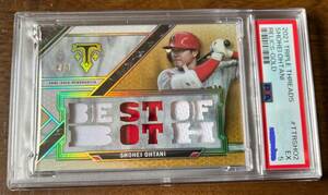 大谷翔平2021 TOPPS TRIPLE THREADS RELICS カード