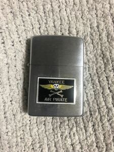 未使用/傷有 激レア 94年製 ZIPPO/ジッポー YANKEE AIR PIRATE/第355戦術戦闘航空団/ミリタリー オイル ライター