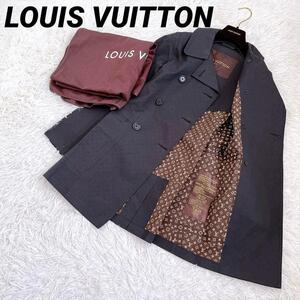 【LOUISVUITTON】ルイヴィトン（36）モノグラム ステンカラーコート