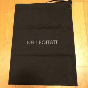 正規 未使用 Neil Barrett ニールバレット 付属品 保存袋 巾着袋 サイズ 縦 44cm 横 32cm