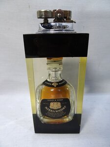 昭和レトロ■NIKKA WHISKY/ ニッカウイスキー 卓上ライター 未開封 ミニチュア ミニボトル ビンテージ 希少 ライター 古酒