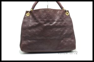 近年モデル希少美中古■LOUIS VUITTON モノグラムアンプラント アーツィーMM レザー ワンショルダーバッグ ルイヴィトン■1114cs19282