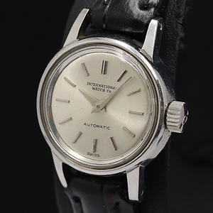 1円 IWC 手巻 シルバー文字盤 レディース腕時計 1196000 1NBG KMR