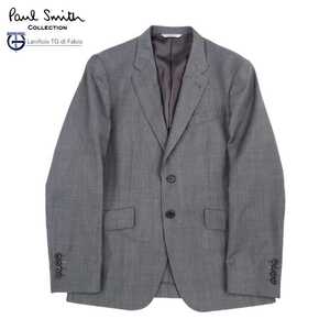 超稀少 19SS Paul Smith COLLECTION ポールスミスコレクション 最高級ピンドットジャガードウールフローラルライニング2Bジャケット L 美品