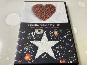 輸入盤　DVD 「Ballad & Pop Hits The Complete Video Collection」Roxette（ロクセット）　全36曲+ドキュメンタリー収録