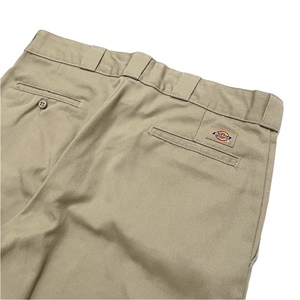 USA古着 Dickies 874 ワーク パンツ W36 L30 ベージュ / カーキ チノ ストレート US企画 ディッキーズ