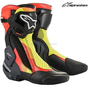 在庫あり alpinestars アルパインスターズ ブーツ SMX PLUS v2 BOOT カラー:BLACK RED FLUO YELLOW FLUO(1351) サイズ:40/25.5cm