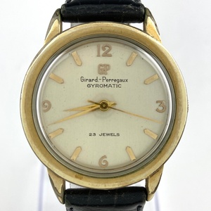 【ジャンク品】ジラール・ペルゴ GIRARD-PERREGAUX GYROMATIC 10KF 腕時計 自動巻き 【中古】