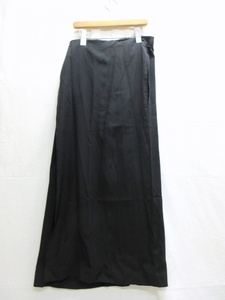 YOHJIYAMAMOTO+NOIR ヨウジヤマモトプリュスノアール デザインスカート 裙子　Skirt 2 NV-S05-402 100%SILK MADE IN JAPAN