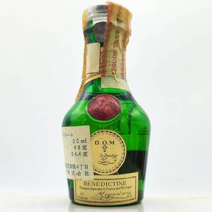 【全国送料無料】雑酒 BENEDICTINE D.O.M　エキス分34.4度　43度　30ml【ベネディクティン DOM】