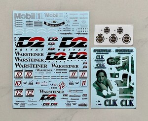 SKデカール SK24197 1/24 メルセデス・ベンツ CLK-GTR FIA GT チャンピオンシップ 1997 AMG メルセデス