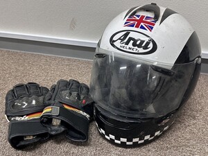 Q018-I39-9904 Arai アライ ヘルメット K&N エアーグローブ 2点セット