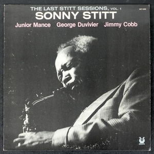 Sonny Stitt The Last Stitt Sessions Vol.1 US盤 堅琴BLANCHRIS ジャズ