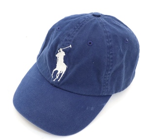 POLO RALPH LAUREN ポロ ラルフローレン キャップ 帽子 ビッグポニー 革バンド サイズフリー