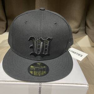 WACKO MARIA ワコマリア NEW ERA 59FIFTY ニューエラ B.B キャップ 24FW-WMA-CP01 BLACK ブラック 7 5/8 60.6cm 新品 未使用 美品