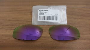 ★オークリー スプリットジャケット用 カスタム偏光レンズ PLASMA PURPLE Color Polarized 新品 OAKLEY Split Jacket スプリットジャケット