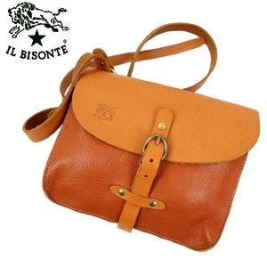 【S2171】【オールレザー】IL BISONTE イルビゾンテ ミニショルダーバッグ レディース