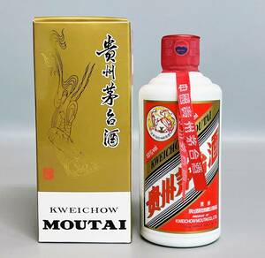 12：美品 未開栓 貴州茅台酒 マオタイ酒 天女 200ml 53度 総重量443g MOUTAI KWEICHOW 中国酒 冊子 箱付き