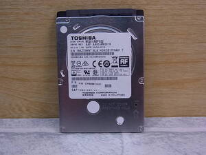 △E/014●東芝 TOSHIBA☆2.5インチHDD(ハードディスク)☆320GB SATA600 5400rpm☆MQ01ABF032☆中古品