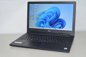 中古良品ノートパソコン DELL Latitude 3570 Windows11+office 新品爆速SSD256GB core i5-6200U/メモリ8GB/15.6インチ/WEBカメラ/無線内蔵