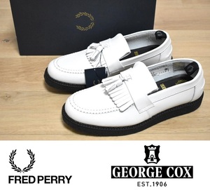 【送料無料】新品 フレッドペリー × ジョージコックス タッセルローファー 25cm B9299 FRED PERRY GEORGE COX