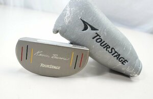 10■【中古】パター BRIDGESTONE TOUR STAGE ツアーステージ Kevin Burns TYPE-Ⅲ ケビン バーンズ 34インチ ゴルフ■158N6　/1ｂ