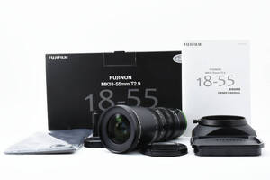 【美品】 FUJINON MK18-55mm T2.9 MKシリーズ シネマズームレンズ SONY ソニーEマウント 富士フイルム FUJIFILM 【動作確認済み】 #6672