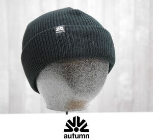 【新品:送料無料】24 AUTUMN SIMPLE BEANIE - BLACK オータム ニット帽 スノーボード 帽子