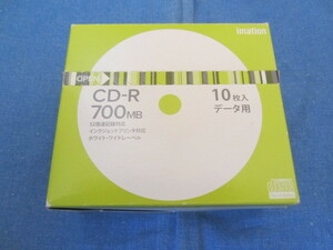 未開封 CD-R 700MB 10枚入 700MB
