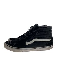 VANS◆ハイカットスニーカー/28cm/BLK/スウェード/V38DISC ALC