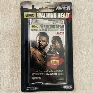 新品送料無料　WALKING DEAD TRADING CARDS ウォーキングデッド　シーズン3パート2 トレカ　ブリスターパック